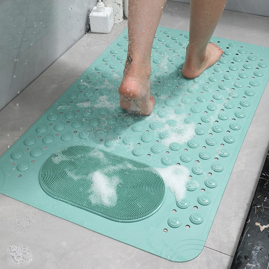 Badematte mit Fußpeeling-Bereich